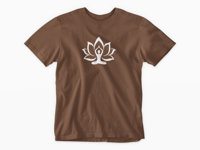 Image 9 of Meditating Yoga Position in Lotus T-Shirt