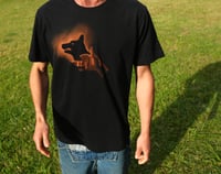 Image 2 of Mens S 'Dog named Shadow' tee