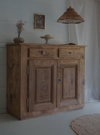 Image 1 of Ancien buffet parisien - bois brut 