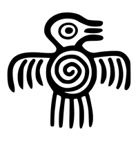 Image 2 of Aztec Spirit Bird T-Shirt