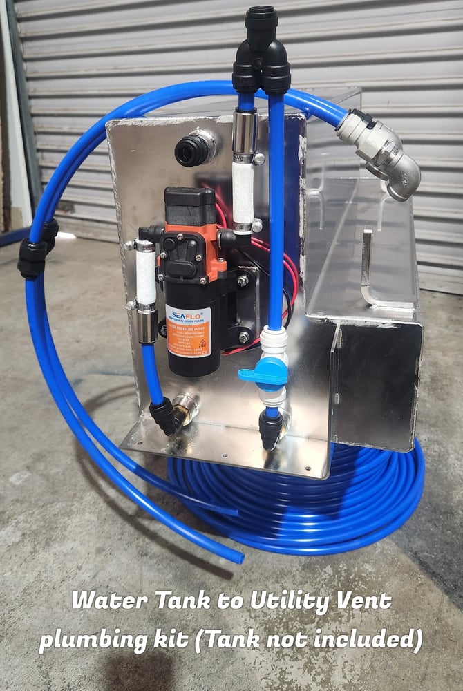 Image of Ark Earth Water Tank to Utility Vent Plumbing Kit 