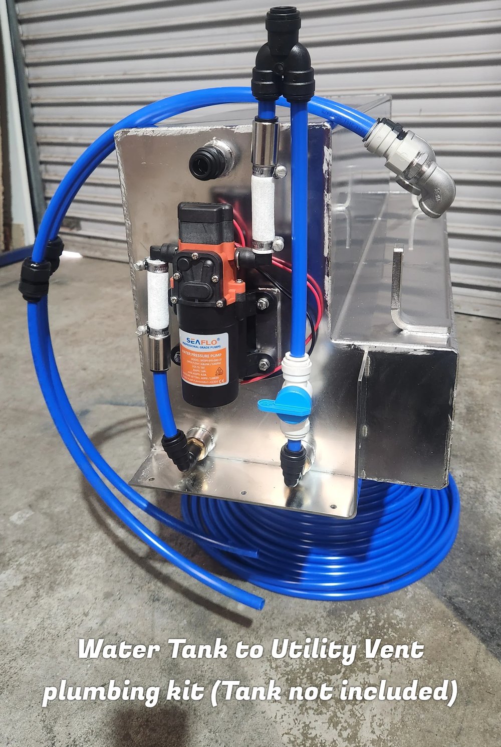 Image of Ark Earth Water Tank to Utility Vent Plumbing Kit 
