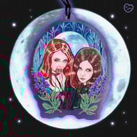 Ginger Snaps Ginger & Brigette Acrylic Keychain