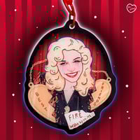 Laura Palmer FWWM Acrylic Keychain