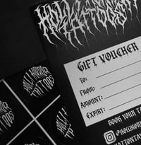 Tattoo Gift Voucher