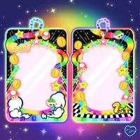 Image 2 of Rainbow Road Double Sided Acrylic Photocard Holder