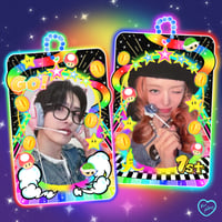 Image 1 of Rainbow Road Double Sided Acrylic Photocard Holder
