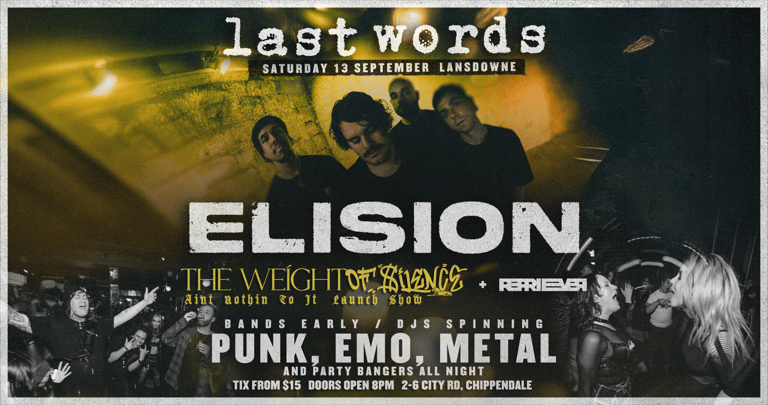 Elision Headline Show Poster