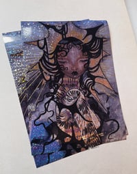 Image 1 of Starla holographic A5 print 
