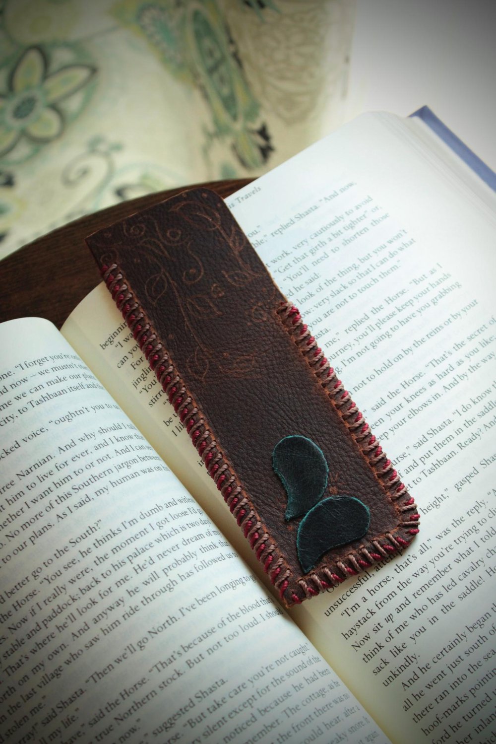 Image of Leather Bookmark #7