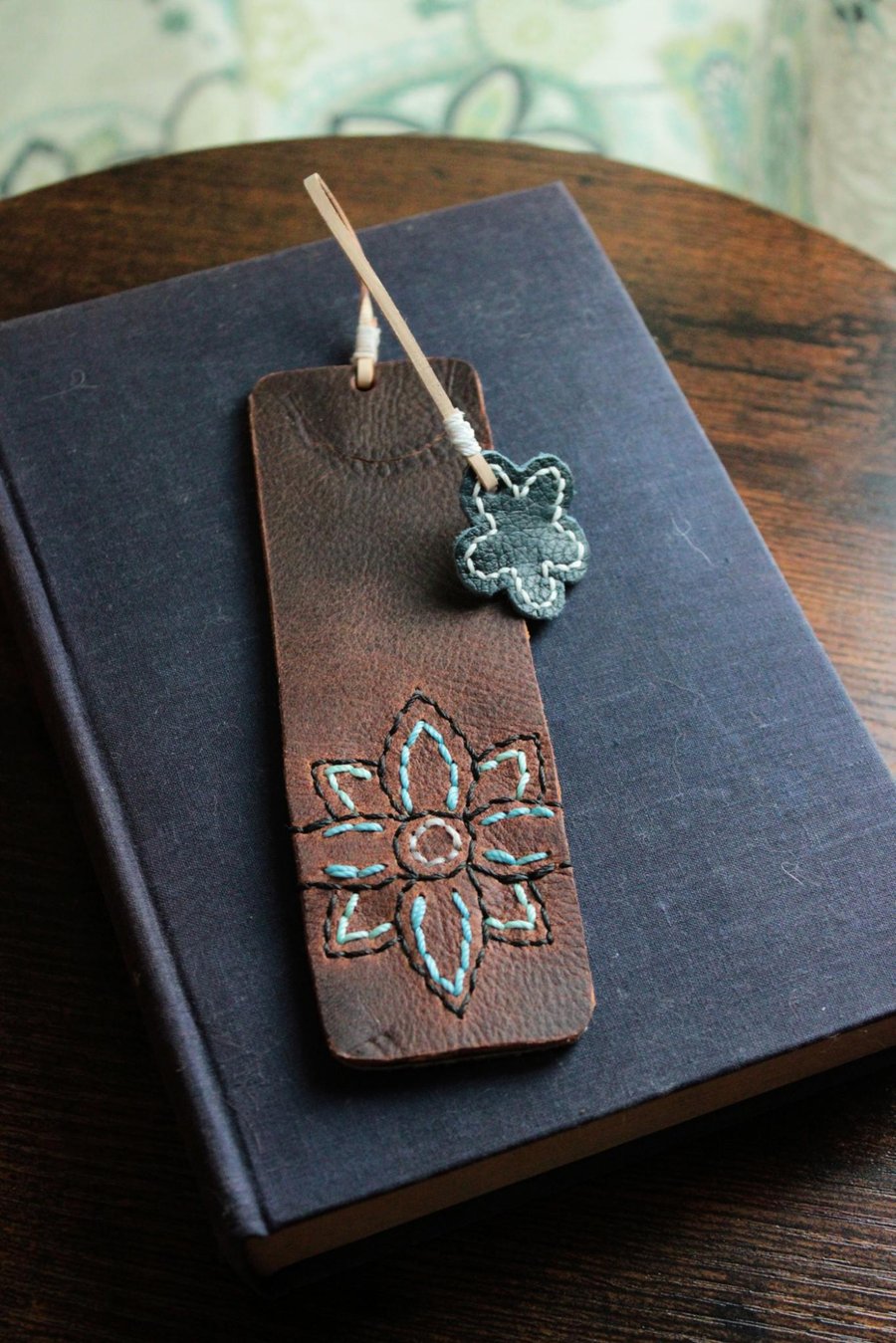 Image of Leather Bookmark #13