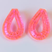 Image 1 of Selenium Pink Rain Stud Earrings Small