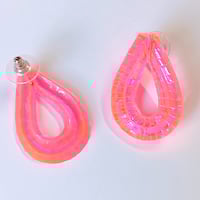 Image 2 of Selenium Pink Rain Stud Earrings Small