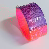 Image 1 of Selenium Pink + Purple Skin Deep Bangle