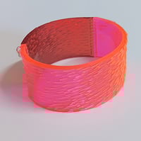 Image 2 of Selenium Pink + Burgundy Skin Deep Bangle