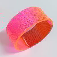 Image 1 of Selenium Pink + Burgundy Skin Deep Bangle