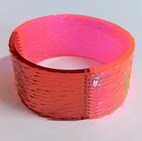 Image 3 of Selenium Pink + Burgundy Skin Deep Bangle