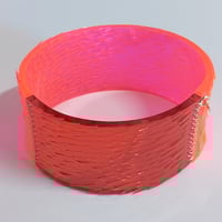 Image 4 of Selenium Pink + Burgundy Skin Deep Bangle