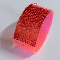 Image 5 of Selenium Pink + Burgundy Skin Deep Bangle