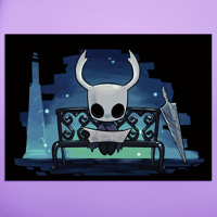 HOLLOW KNIGHT Bench Print