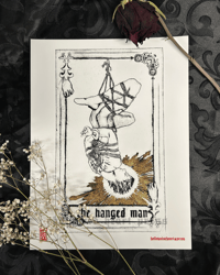 Image 1 of the hanged man - digital print