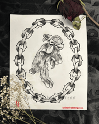 Image 1 of posing for cars - digital print