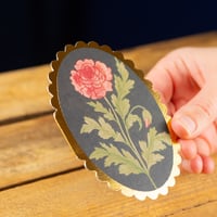 Image 2 of Rose Mini Card with Gold Frame by Wanderlust Paper Co.