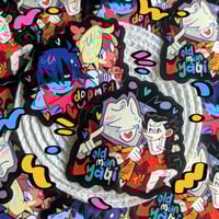 Image 1 of Deltarune Divorcecore Stickers