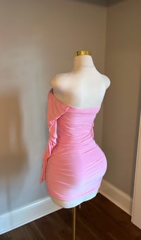 Image 4 of Rosalie ruched mini dress