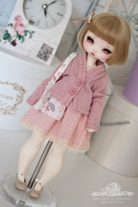 Image 1 of LIMITED - cottagecore "Pink" set for Teacup Marionette girls