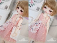 Image 4 of LIMITED - cottagecore "Pink" set for Teacup Marionette girls