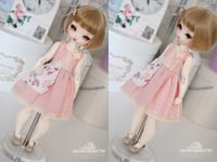 Image 5 of LIMITED - cottagecore "Pink" set for Teacup Marionette girls