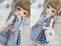 Image 4 of LIMITED - cottagecore "Blue" set for Teacup Marionette girls