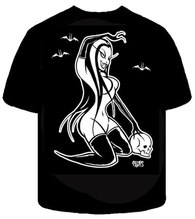 Image of  BATTY OVER LILY M  Mens shirt-  med last shirt 