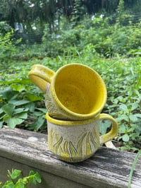 Image 1 of Yellow Grass Mugs