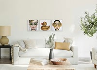 Image 4 of "12 x 12 Triptych" by ANJA VAN HERLE