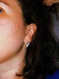 Image 2 of linea chain earrings