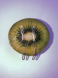 Image 1 of angular chain earrings