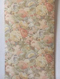 Image 2 of 1990s Vintage Sanderson Wallpaper Rolls - Pagentry Flowers Cottagecore Chintz - (Multi Rolls)