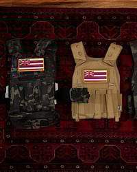 Image 2 of XL Hawaiian Flag Patch