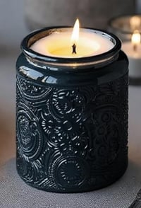 Sun, Moon & Stars Celestial Soy Wax Candle Infused with essential oils. 8oz.