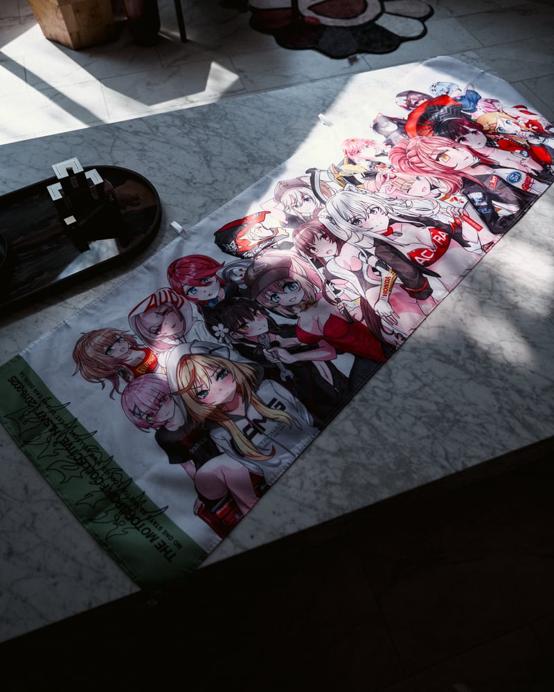 Image of Motorsports Girl Collective Nobori Flag