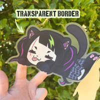 Image 2 of COQUI Large Peeker Sticker