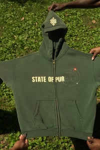 Green Hoodie ReImagined Heavyweight