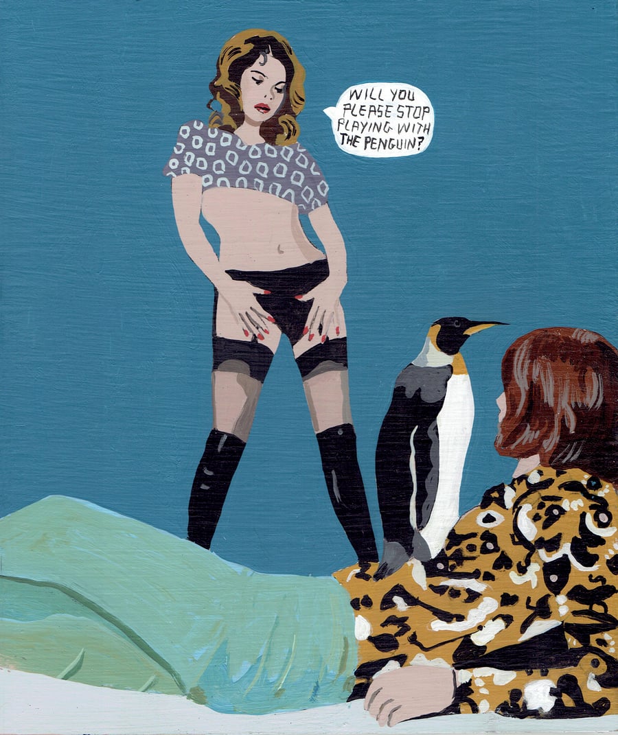 Image of THE PLAYFUL PENGUIN