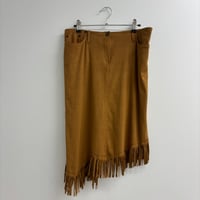 Image 1 of plein sud fringe skirt