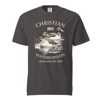 Image 2 of Christian Waterfowlers Pintails Unisex garment-dyed heavyweight t-shirt