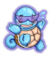 Summer Squirtle Sticker