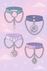 Image 2 of Choker Chain Add Oon 