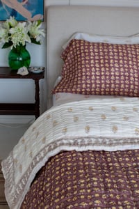Image 8 of Yellow Booti Quilt
